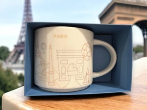 Starbucks MUG YOU ARE HERE YAH PARIS OLYMPICS GAMES 2024 - NEW WITH BOX SKU - Picture 1 of 1