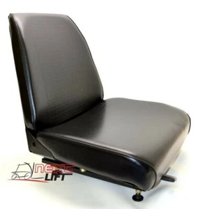 NEW UNIVERSAL VINYL FORKLIFT SEAT FITS CLARK CAT HYSTER YALE TOYOTA MITSUBISHI - Imagen 1 de 5