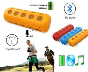 SPEAKER ENCEINTE BLUETOOTH MP3 CARTE MEMOIRE KIT MAIN LIBRE POWER BANK - Photo 1 sur 6