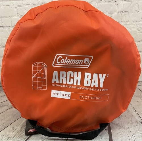 Saco de Dormir Coleman Arch Bay 15F Protección Thermolock Reciclado Ecotherm Interior-