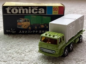 Tomica Tomy No. 7 Fuso Container Transporter 1/127 Scale Minicar From Japan Used - Picture 1 of 12