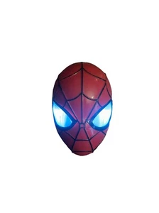 2014 Decopac Marvel Spider-Man Light Up Eyes Cake Topper o Clip Giocattolo 5” FUNZIONA - Foto 1 di 3