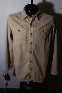 L.L. BEAN Tan Insulated Corduroy Shirt Jacket Men's Size M Reg. - Picture 1 of 7