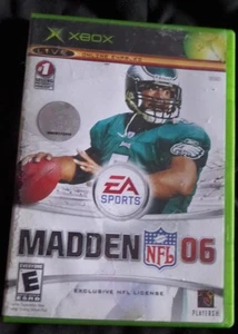 XBOX GAME EA SPORT MADDEN NFL 06 - Picture 1 of 3