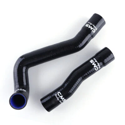 Black Silicone Radiator Hose for BMW E46 320i 323i 325i 328i 330i 330xi 325ci Foto 1 de 4