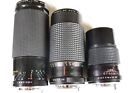 35-300mm f/4-5.6 Zoom Makinon lens Pentax K mount lot For Parts or Repair