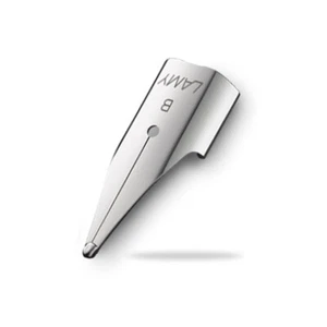LAMY Z50 Fountain Pen Replacement Nibs Silver Broad B Nib Calligraphy Spare Nibs - Picture 1 of 7