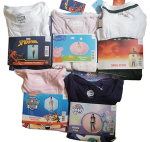 Kinder Pyjama Paw Patrol Peppa Pig König der Löwen Jungs Mädchen 100% Baumwolle - Bild 1 von 16