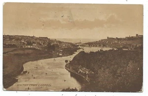 YORKSHIRE - WHITBY AUS LARPOOL 1916 Horne Postkarte - Bild 1 von 1