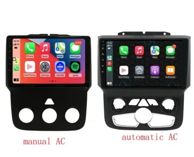 Radio GPS Carplay 9" para Dodge Ram 1500 2500 3500 4000 4500 5500 2014-2018 Foto 1 de 3
