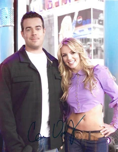 Total Request Live CARSON DALY Signed Autographed 8x10 Photo COA BRITNEY SPEARS - Picture 1 of 1