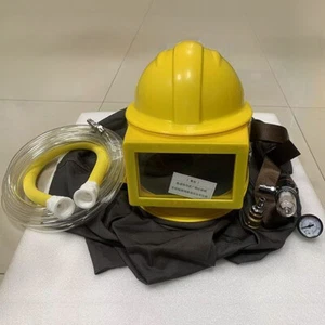 NEU AIR FED Sandstrahlhelm Sandstrahlhaube Strahlstrahlen mit 3IN1 Stufenfilter - Bild 1 von 5