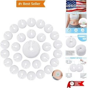 28 Packs Soft g Tube Pads Holder Abdominal Feeding g Tube Button Cotton Pads ... - Picture 1 of 6