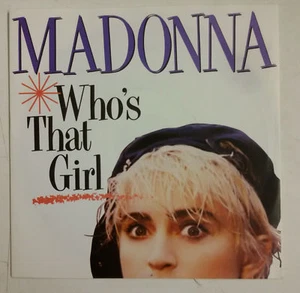 Madonna Who's That Girl Single 7" UK 1987 - Foto 1 di 3
