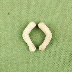 Antike Porzellan Puppenstube Puppenarme, lastische Befestigung, 1,49", 38 mm, Germany - Bild 1 von 5
