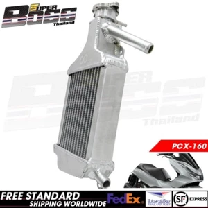Aluminum Cooling Kit Radiator Comp Silver For HONDA PCX-160 - Picture 1 of 6