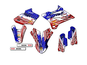 2019-2021 YZ 85 MERICA Usa Senge Graphics Kit Compatible with Yamaha - Picture 1 of 10