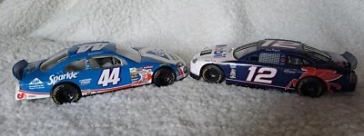RACING CHAMPIONS #12 JEREMY MAYFIELD MOBIL 1  & Hot Wheels Georgia Pacific #44 - Image 1 of 4