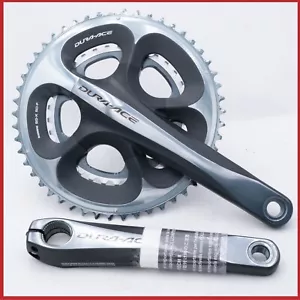 NOS SHIMANO DURA ACE FC-7950 170 50 34 110 CRANKSET 10 SPEED ROAD RACING DOUBLE - Picture 1 of 8