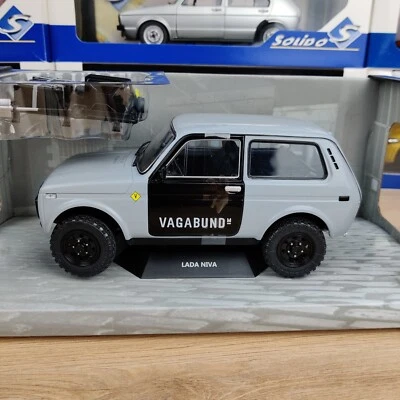AUTO SOLIDO LADA NIVA VLADA 1980 GRAU 1:18 NEU BOX S1807302 - Bild 1 von 4