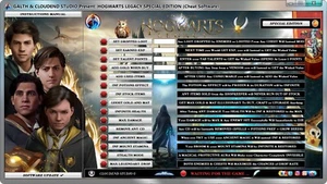 HOGWARTS LEGACY CHEATS, TRAINER, MOD, MAX LGD DROP, INSTANT CHALLENG, FREE CRAFT - Foto 1 di 3