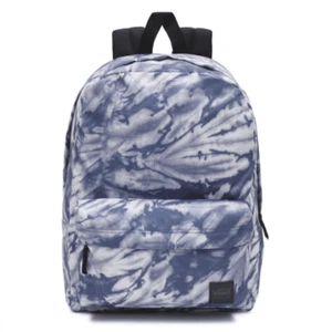 Mochila VANS UNISEX DEANA III BACKPACK AZUL BLANCO TRUE NAVY NEW 43X33X12 CM - Imagen 1 de 4