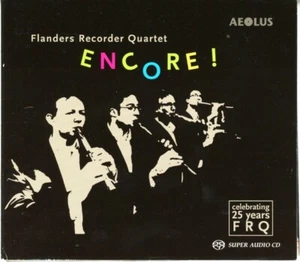 FLANDERS RECORDER QUARTET, ENCORE!, SEALED 21 TRACK SUPER AUDIO CD ALBUM (2012) - Picture 1 of 1