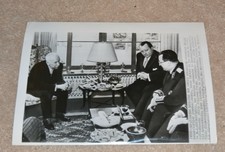 Original Rare President Edvard Beneš Press Photo VTG Czechoslovakia vintage