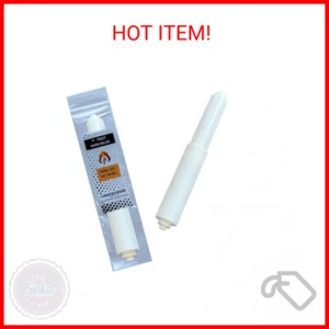 Toilet Paper Roller Holder (7 Inch) White - Plastic (Spring Loaded) Replacement - Picture 1 of 2