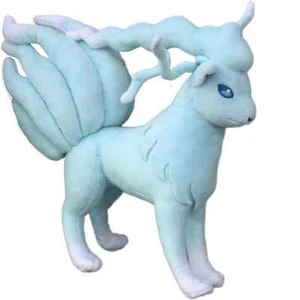 LEGENDS Ice Ninetales Fox 12" Juguete de Peluche Juego de Dibujos Animados Peluche Muñeca de Peluche - Imagen 1 de 6