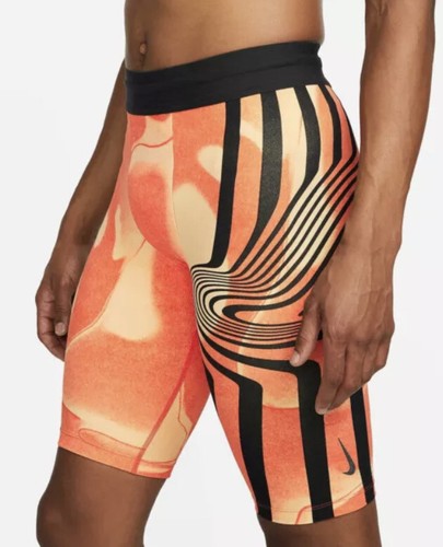 Nike Yoga A.I.R. Pantaloncini da allenamento (arancione) Medium Nuovi ~ DM5893 884