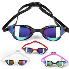 Waterproof Swimming Goggles Anti-UV Anti-Fog Swim Glasses For Adult Men Womens