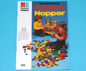 PLAYSKOOL NOPPER TOY CATALOG 1974 MILTON BRADLEY GERMANY - Picture 1 of 7