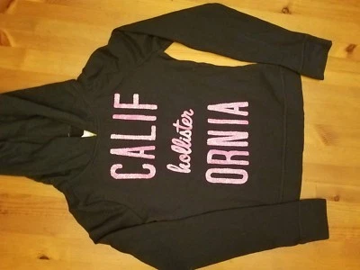 Moletom com capuz HOLLISTER CLASSIC AZUL tamanho XS - Imagem 1 de 4