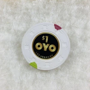 OYO Casino Chip Las Vegas $1.00 One Dollar Poker 2019 - Picture 1 of 4