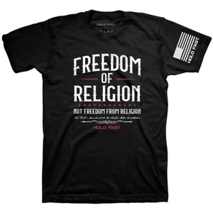 Freedom Of Religion Not Freedom From Religion T-Shirt Size L - Picture 1 of 2