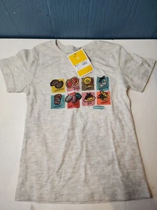  Kleinkinder Kurzarm grau Latino Heritage Monat Größe 4T Essen Feier BR - Bild 1 von 2