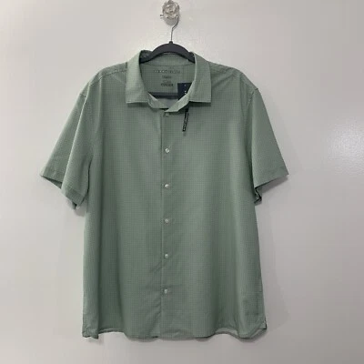 Perry Ellis Total Stretch Button Up with Polka Dots - Size XXL - Image 1 of 4