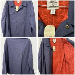 Blake Shelton Lands' End Herren Baumwolle gefüttert Chore Utility Jacke Neu mit Etikett - Bild 1 von 11