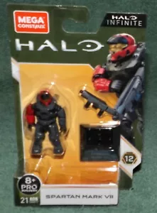 MEGA CONSTRUX HALO INFINITE SERIES 12 SPARTAN MARK VII #GNB17 PRO BUILDER - Foto 1 di 7