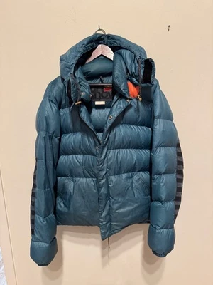 Burton x Free City Dry Ride Down Puffer Jacket Blue Men's M Super Rare - Image 1 of 4