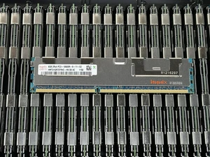 32GB Lot of 4x 8GB 2Rx4 PC3-10600R 1333MHz RDIMM RAM ECC Memory Server Hynix - Picture 1 of 4