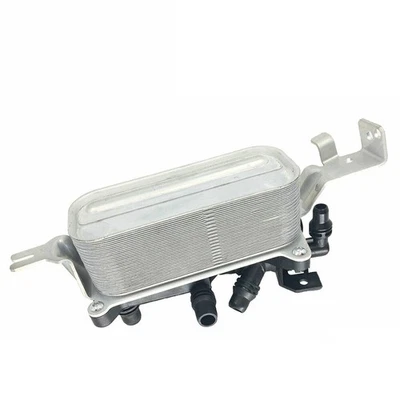 Heat Exchanger Oil Cooler W/Plug For BMW 730I N52N F02 730Li 17217638579 - Image 1 of 4