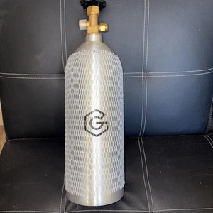 5 lb Aluminum CO2 tank for Draft Beer Homebrew - Picture 1 of 4