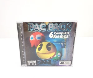 Vintage PAC Pack 6 Complete Games PC CD-ROM Video Game - Picture 1 of 3