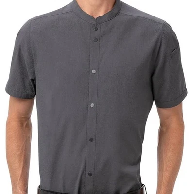 Chef Works Mens Seersucker Shirt (SHC08) - Image 1 of 4