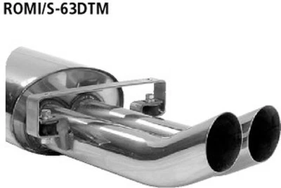Sistema De Escape Bastuck Salida Central Rover Mini Mod.O.Kat Central 2x63mm DTM - Imagen 1 de 3