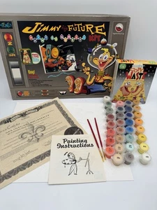 1994 JIMMY OF THE FUTURE PAINT BY NUMBER KIT Spumco John K. Idiot Boy Ren Stimpy - Picture 1 of 14