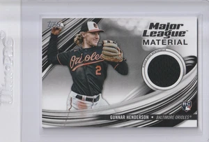 Parche RC 2023 Topps Update Series Gunnar Henderson Major League Material #MLM-GH - Imagen 1 de 2