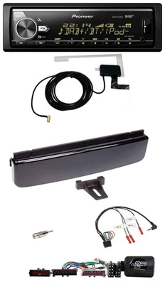 Pioneer Bluetooth DAB USB Lenkrad Autoradio für Ford Mondeo Focus piano-schwarz - Bild 1 von 4